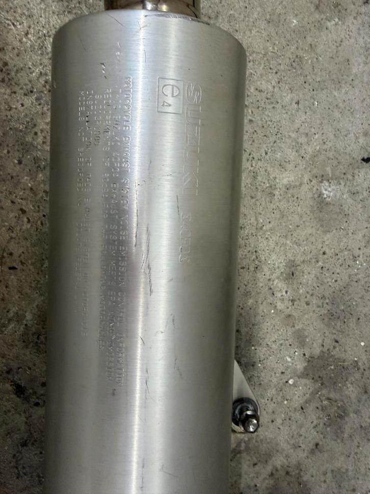 Suzuki GSXR 1000 K1/K2 Originele Uitlaat, Motoren, Onderdelen | Overige, Gebruikt, Ophalen