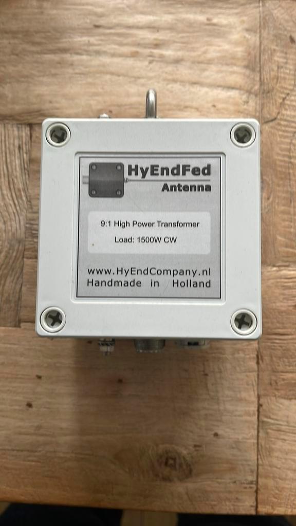 Hyendfed 9:1 transformator 1.5KW, Telecommunicatie, Antennes en Masten, Zo goed als nieuw, Antenne, Ophalen