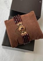 Granaat armband, Ophalen of Verzenden, Goud, Armband