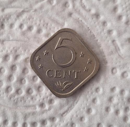 TE KOOP! 1 Munt 5c van Nederlandse Antillen uit 1981!, Postzegels en Munten, Munten | Nederland, Losse munt, 5 cent, Koningin Beatrix