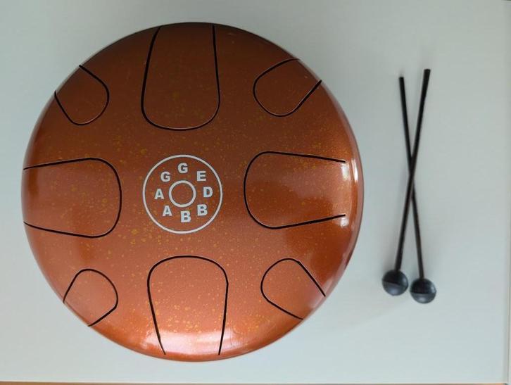 Steel tongue drum - major G, Muziek en Instrumenten, Percussie, Zo goed als nieuw, Melodische percussie, Ophalen of Verzenden