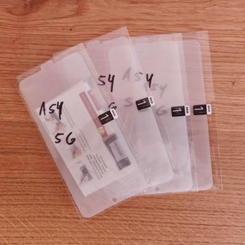 Samsung Galaxy A54 5G screenprotector hydrogel gel beschikbaar voor biedingen