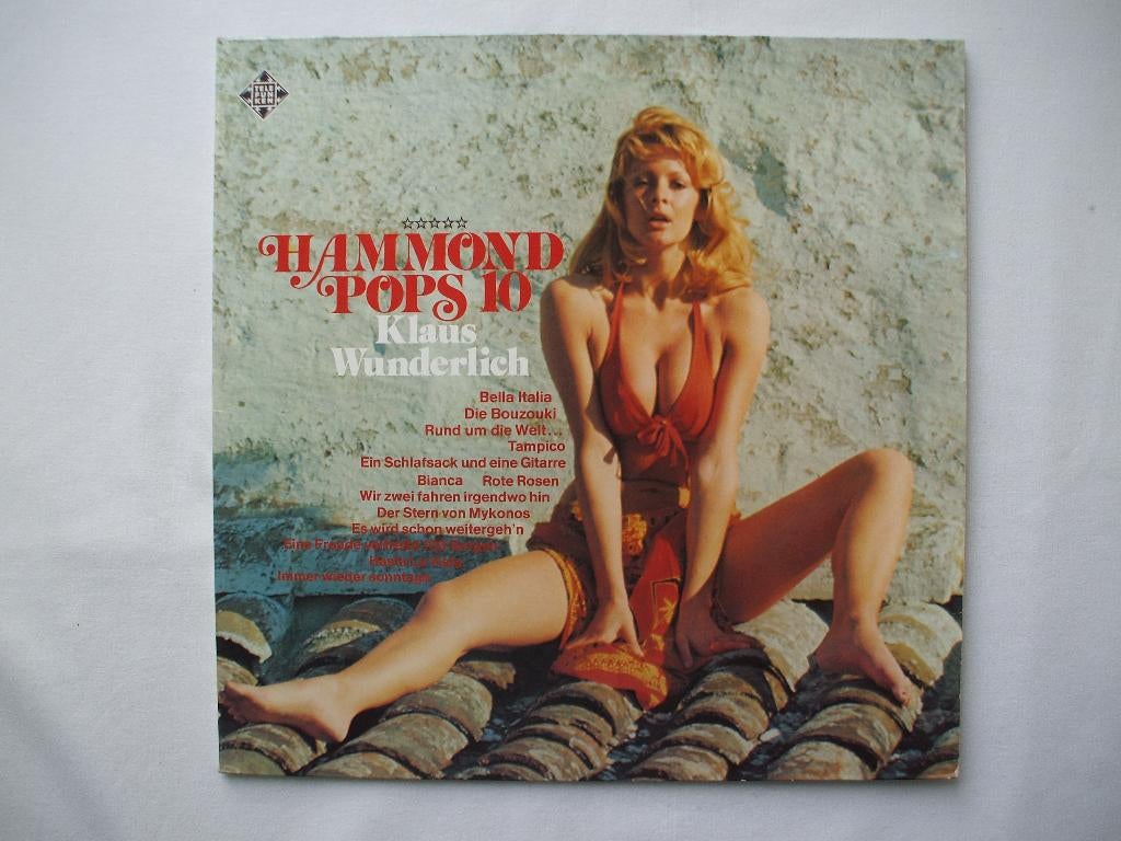 Klaus Wunderlich - Hammond pops 10 LP, Ophalen of Verzenden, Gebruikt, 12 inch, Overige soorten