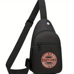 Magnifique 1-layer ALL-IN-ONE SLING/CROSS BODYBAG "PARIS", Verzenden, Nieuw, Zwart