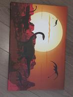 dinosaurus dino schilderij kinderkamer, Kinderen en Baby's, Kinderkamer | Inrichting en Decoratie, Ophalen of Verzenden, Zo goed als nieuw