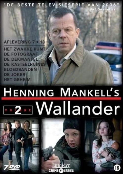 Wallander seizoen 2, Cd's en Dvd's, Dvd's | Thrillers en Misdaad, Zo goed als nieuw, Detective en Krimi, Vanaf 16 jaar, Verzenden