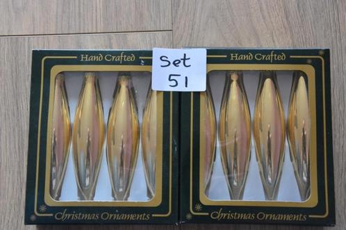 Leuke set kerstballen, set 51, Diversen, Kerst, Zo goed als nieuw, Ophalen of Verzenden