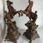 2 SAMAC BEELDEN  CHAVEAUS DE MARLY DOOR GUILLAUME COUSTOU SR, Antiek en Kunst, Verzenden, Koper