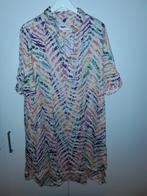 Milano Italy Gekleurde Blouse/Jurk Maat 44, Overige kleuren, Maat 42/44 (L), Ophalen of Verzenden, Onder de knie