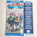 VI bijlage's WK-voetbal Frankrijk 1998 van poule A,B,D,E,F,G, Verzenden, Gebruikt, Buitenlandse clubs, Boek of Tijdschrift