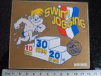 sticker swim jogging knzb 10km brons zwemmen, Verzenden, Zo goed als nieuw, Sport