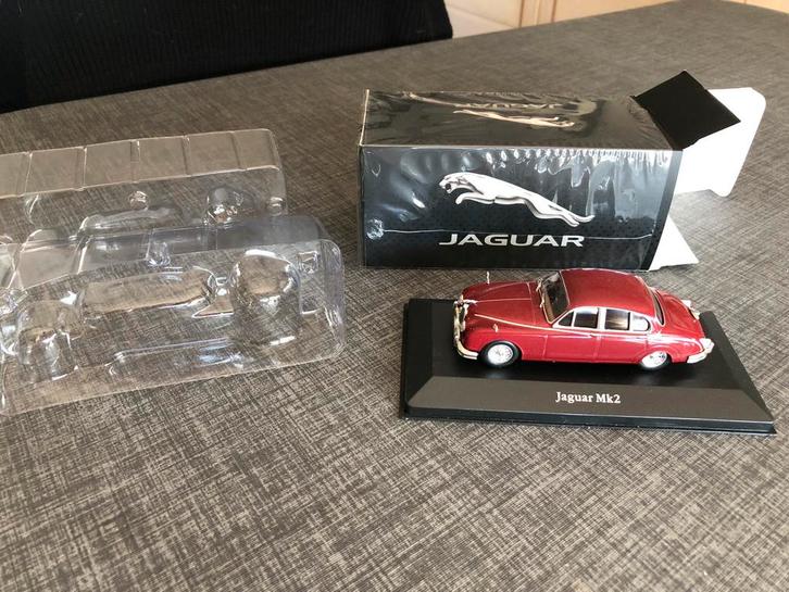 Atlas Jaguar serie 1/43 Jaguar mk2, Hobby en Vrije tijd, Modelauto's | 1:43, Zo goed als nieuw, Auto, Overige merken, Ophalen