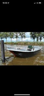 Oerdegelijke werkboot/sloep 18pk Yanmar diesel, incl Trailer, Watersport en Boten, Binnenboordmotor, Diesel, Staal, Gebruikt