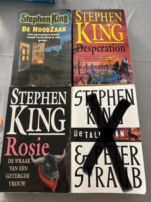 3 Stephen king lees boek, Boeken, Fantasy, Gelezen, Ophalen of Verzenden