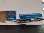 Trailer transport TRAILSTAR. Roco ovp, Gebruikt, Gelijkstroom, Wagon, Ophalen of Verzenden