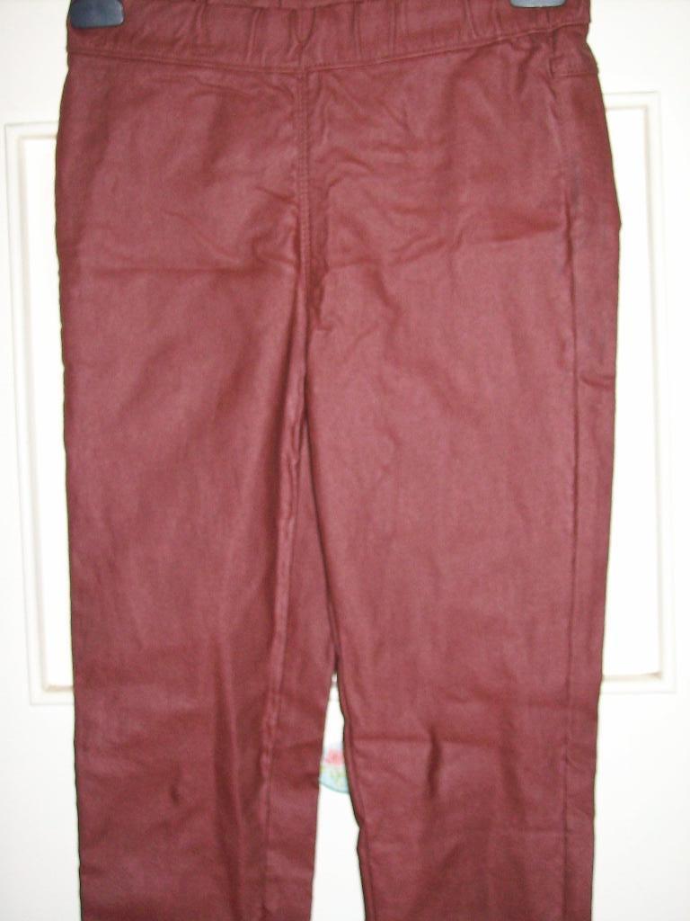 Legging/broek dik Pu leer  bruin S 36 Kaffe, Bruin, Kaffe, Ophalen of Verzenden, Zo goed als nieuw