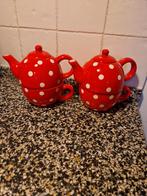 THEE FOR ONE ❤️ ROOD MET WITTE STIPPEN POLKADOT, Ophalen of Verzenden, Overige stijlen