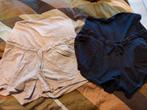 Zwangerschaps shorts met buikband maat 40/42, Maat 38/40 (M), Blauw, Zo goed als nieuw, Broek of Spijkerbroek