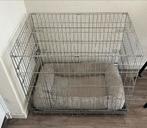 Bench met bijpassend kussen 75x55x63, Ophalen, Hondenkennel, Gebruikt, Minder dan 65 cm
