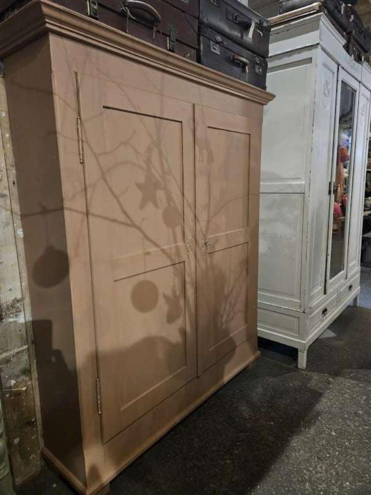 oude schoolkast ``WOONWINKEL RUSTIEK``, Huis en Inrichting, Kasten | Wandmeubels, Gebruikt, 150 tot 200 cm, 150 tot 200 cm, 25 tot 50 cm