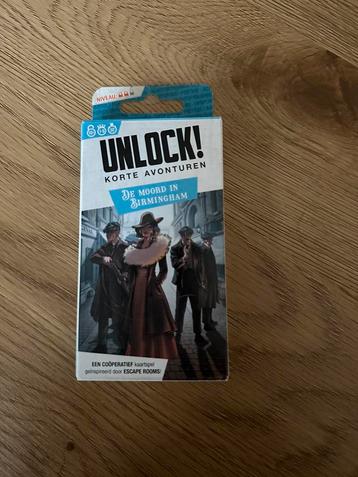 Unlock korte avonturen - Moord in Birmingham beschikbaar voor biedingen