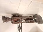 Kunst houten beeld Balinese hout  snijwerk, Ophalen