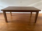 Mooie houten eettafel (rechthoekig model:180x100x75), Ophalen, Gebruikt, 50 tot 100 cm, Vijf personen of meer