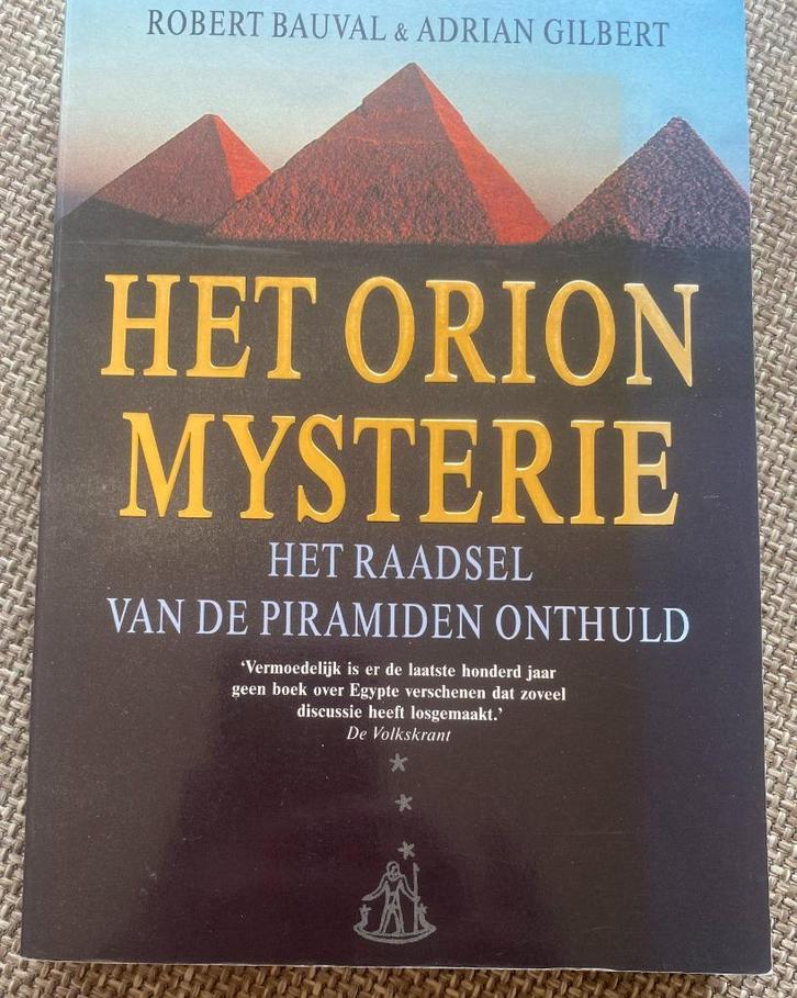Robert Bauval, Adrian Gilbert Het Orion mysterie, Boeken, Esoterie en Spiritualiteit, Zo goed als nieuw, Achtergrond en Informatie