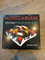 Hongaarse Keuken - Receptenbox, Ophalen of Verzenden, Zo goed als nieuw, Europa, Voorgerechten en Soepen