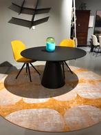 Tafel ‘Ikon’ fenix zwart 129 cm rond, Ophalen, Zwart, Rond, Nieuw