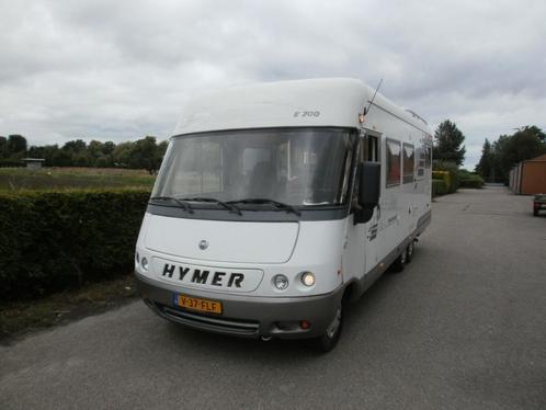 Hymer E 700 Rijbewijs B, Caravans en Kamperen, Campers, Particulier, tot en met 4, Integraal, Hymer, Fiat, Diesel, Handgeschakeld