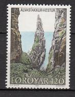 Denemarken Foroyar met rotsen, Verzenden, Denemarken, Postfris