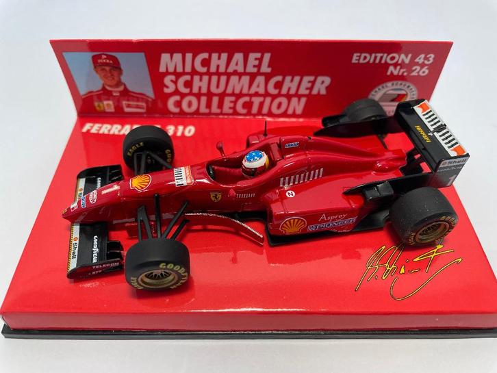 Ferrari F310 M. Schumacher 1996, Verzamelen, Automerken, Motoren en Formule 1, Zo goed als nieuw, Formule 1, Ophalen of Verzenden