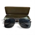 Vintage Zonnebril met Hoes, Overige merken, Gebruikt, Zonnebril, Zwart