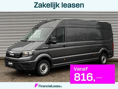 MAN TGE 35 3.180 177pk 2.0 Automaat L4H3 Airco Sensoren Came, Auto's, Bestelauto's, Bedrijf, Lease, Financial lease, Achteruitrijcamera