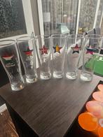 Te koop heineken glazen euro2020, Ophalen, Bierglas