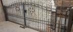 Sierpoort 450cm.inclusief de palen, Tuin en Terras, Tuinhekken en Hekwerk, Ophalen, Zo goed als nieuw, IJzer, Tuinhek