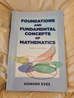 Foundations and fundamental concepts of mathematics, Ophalen of Verzenden, Beta, Zo goed als nieuw, WO