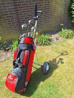 Heren golfset Regal met golftrolley r.h., Sport en Fitness, Golf, Ophalen, Zo goed als nieuw, Set, Overige merken