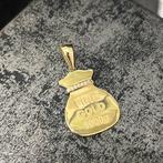 14k gouden hanger zak goud fine gold 1000g, Ophalen of Verzenden, Nieuw, Goud, Kruis of Symbool