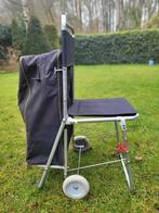 Chairman trolley met grote tas en uitklapbare stoel, Ophalen, Gebruikt, 30 cm of meer