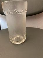 Retro vaas, Ophalen of Verzenden, Zo goed als nieuw, Glas, Minder dan 50 cm