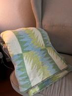 Prachtige grote vintage wollen deken sprei plaid, Huis en Inrichting, Woonaccessoires | Plaids en Woondekens, Ophalen of Verzenden