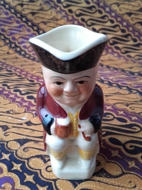 Mooie originele oude Tony Wood Toby jug uit Engeland 9,2 cm., Antiek en Kunst, Antiek | Porselein, Ophalen of Verzenden