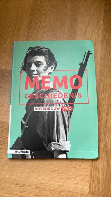 Memo geschiedenis bovenbouw Vwo Malmberg beschikbaar voor biedingen