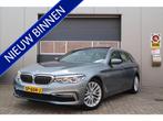 BMW 5 Serie Touring 520i Corporate Lease High Executive Pano, Te koop, Zilver of Grijs, Benzine, Gebruikt