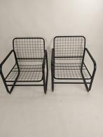 2x Vintage IKEA Mölle Stoel - fauteuil, Ophalen, Gebruikt, Twee, Zwart