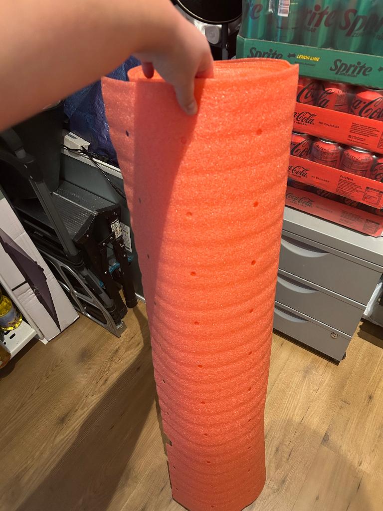 Schuimfolie / PE-schuim op rol (polyethyleen schuim), Ophalen of Verzenden, Nieuw