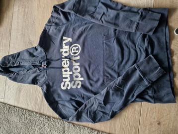 Superdry hoody XS blauw  beschikbaar voor biedingen
