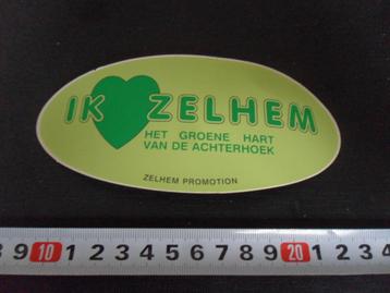 sticker ik hou van ZELHEM het groene hart van de achterhoek beschikbaar voor biedingen